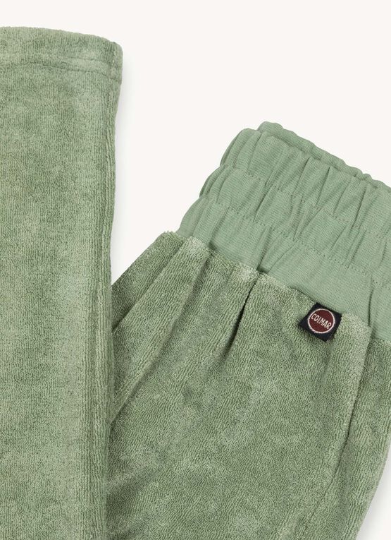 Pantaloni in morbida ciniglia