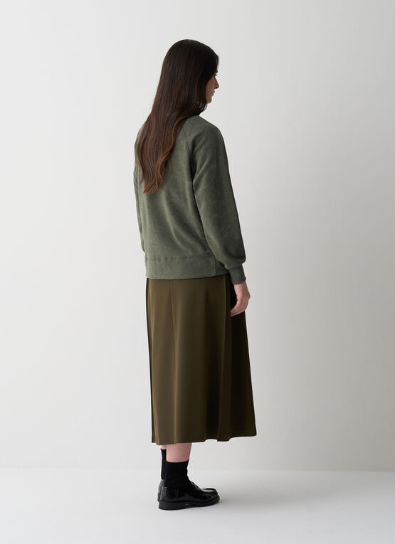 Bouclé sweatshirt
