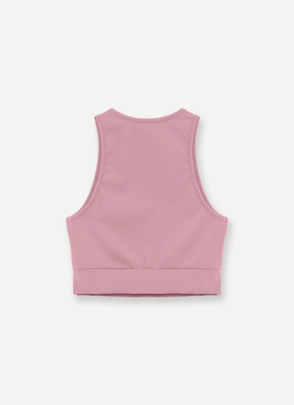 Technical fabric crop top image number 5