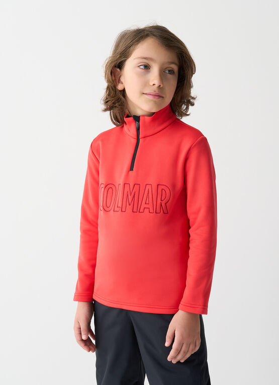 Unisex branded ski fleece