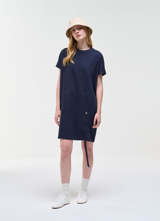 Jacquard Sweatshirt Dress