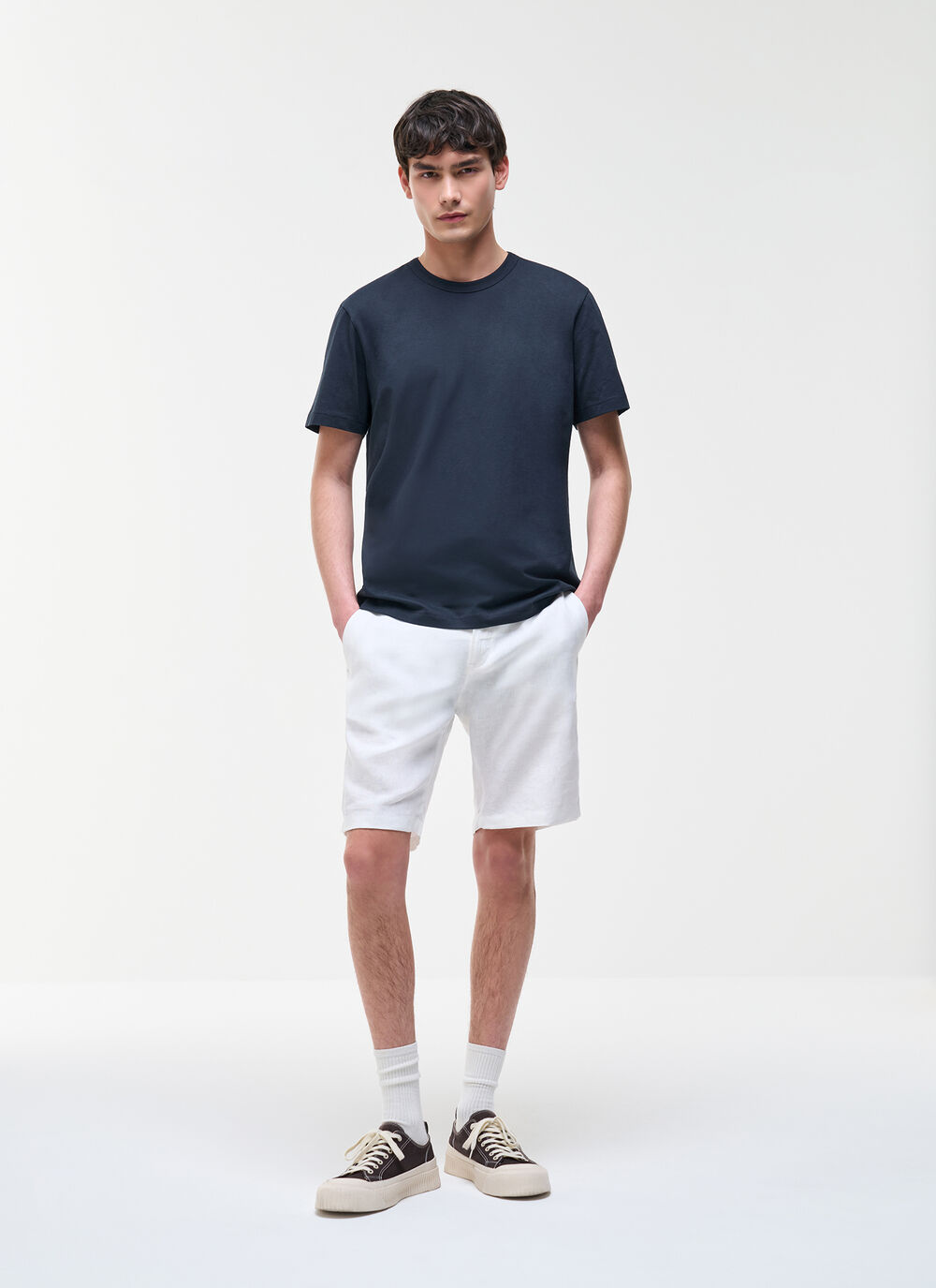 Cotton logo T-shirt image number 1