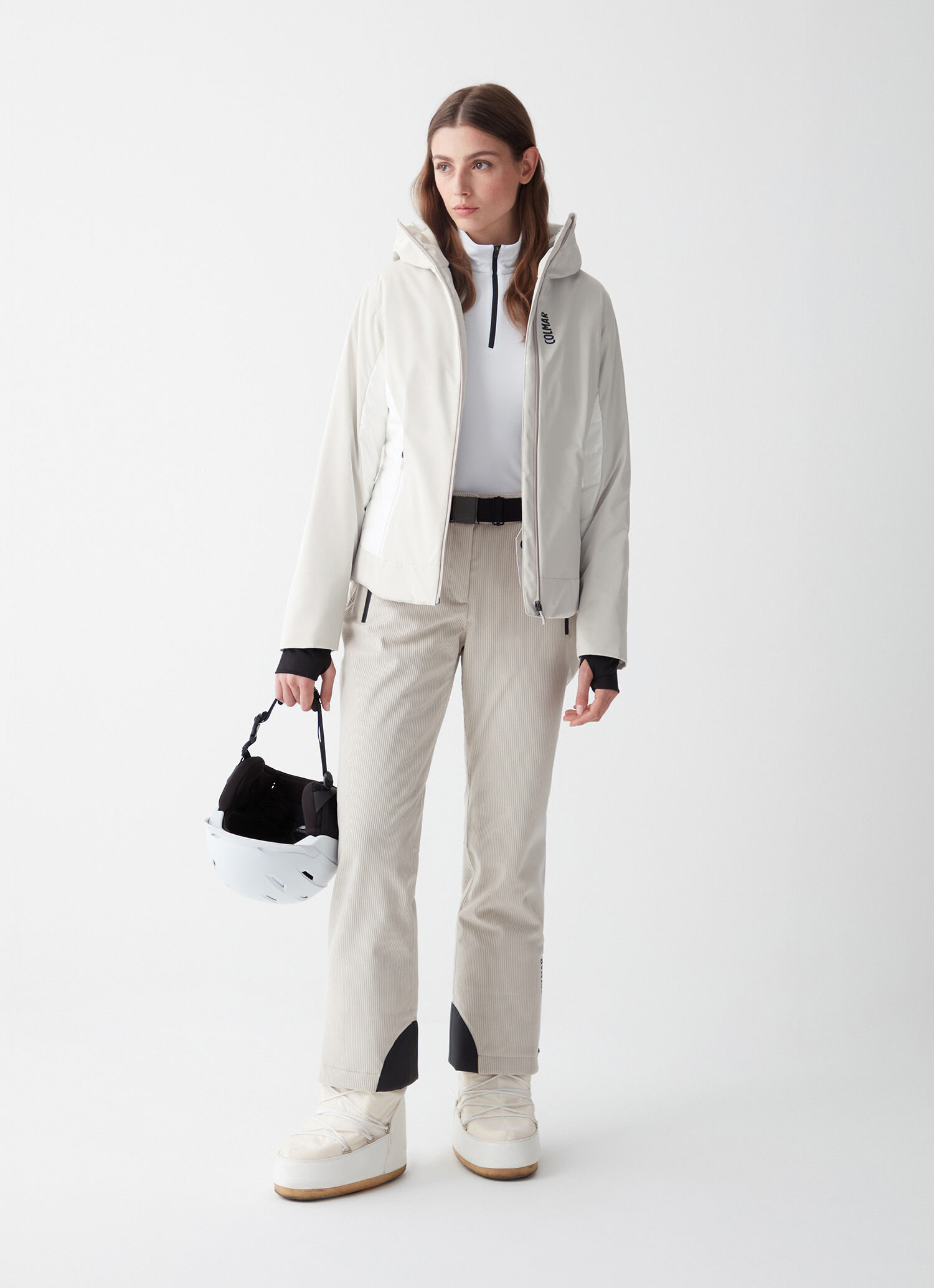 Slim-fit ski jacket - PURITY BEIGE-WHITE | Colmar