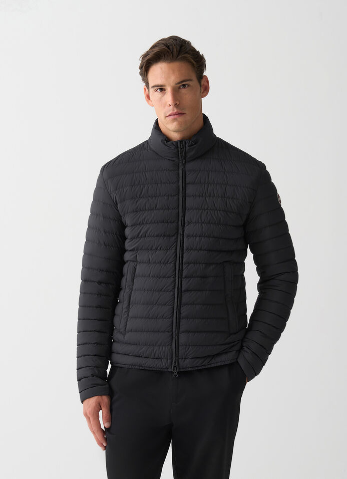 Light down jacket with padded collar  image number 1
