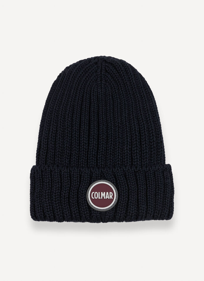 Unisex hat in wool with turn-up image number 1