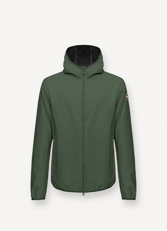 Softshell hooded jacket