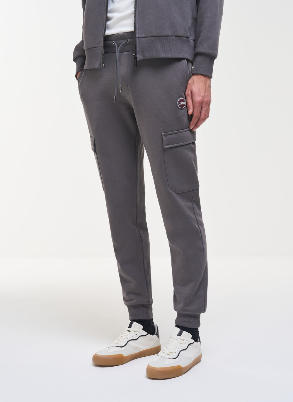 Cargo-style tracksuit bottoms  image number 0