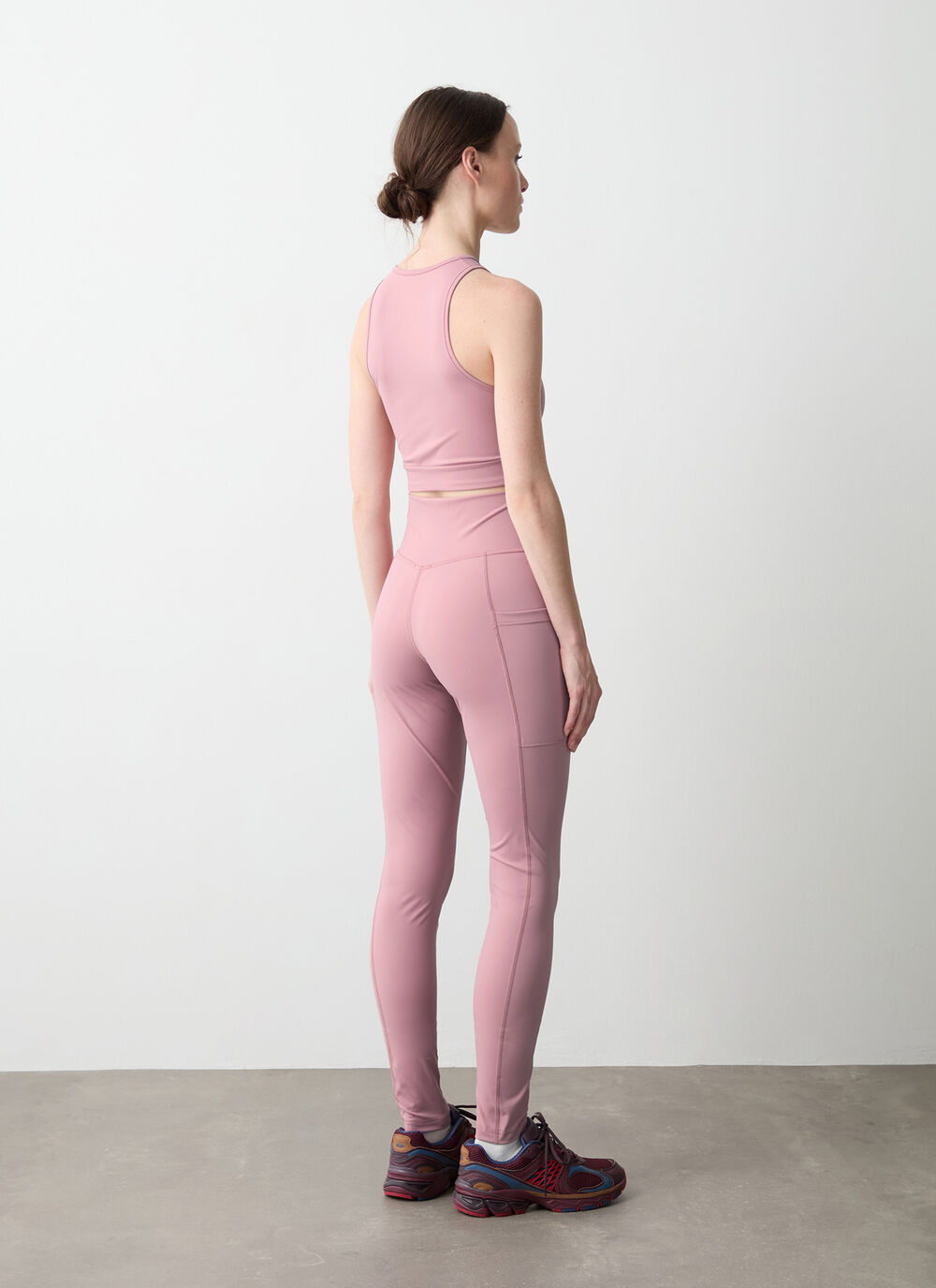Technical fabric leggings image number 1