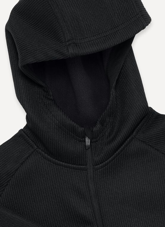 Knit fleece ski sweatshirt