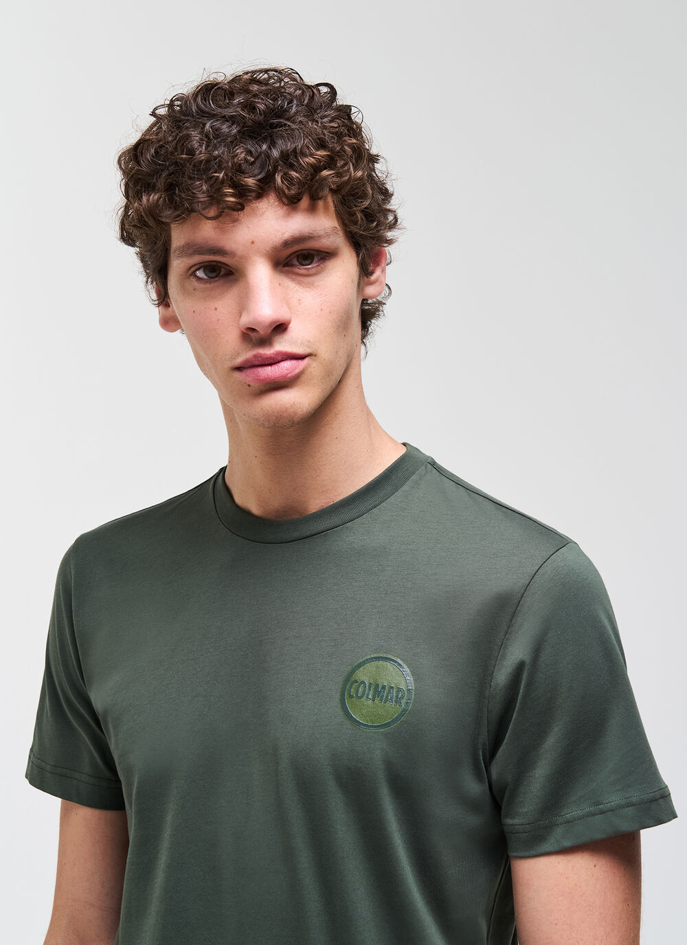 T-Shirt mit gummiertem Logo image number 2