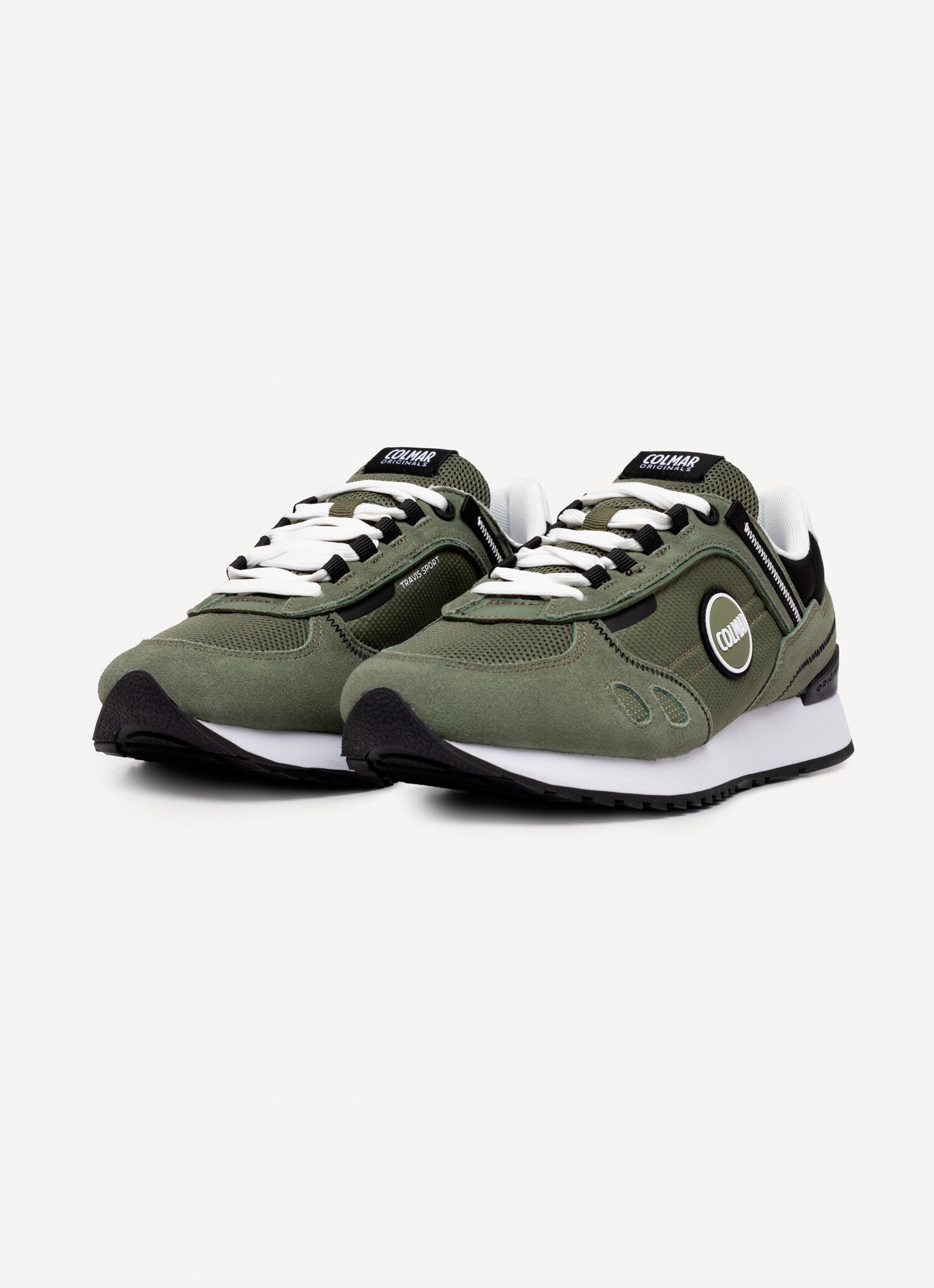 スニーカー COLMAR Men Sneakers GARNER SMOOTH 096 BIANCO WHITE GARNER SMOOTH men's sneakers - OFF WHITE | Colmar