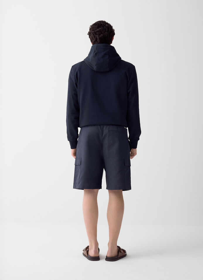 Linen safari shorts image number 3