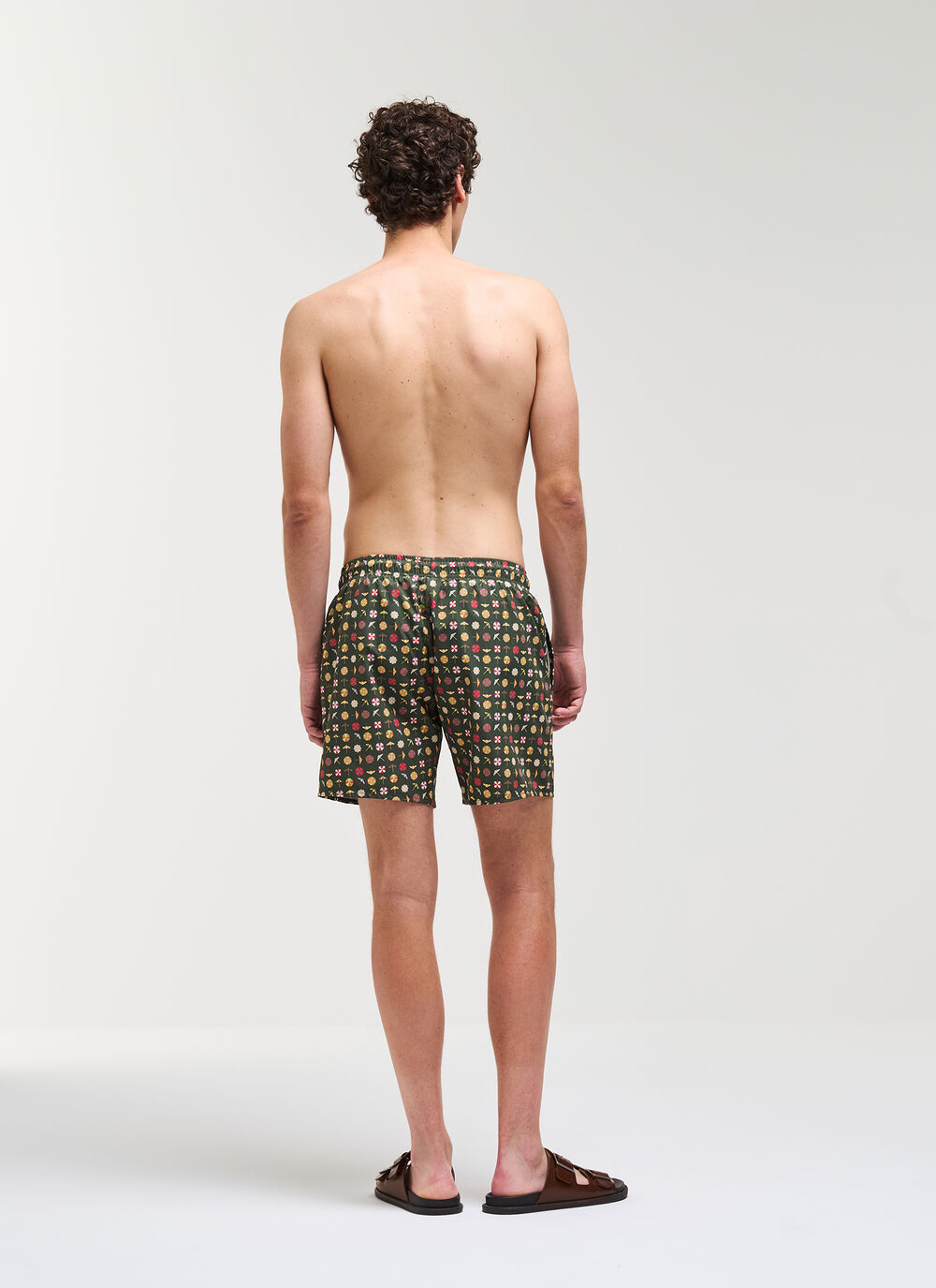 Patterned swimming trunks image number 2