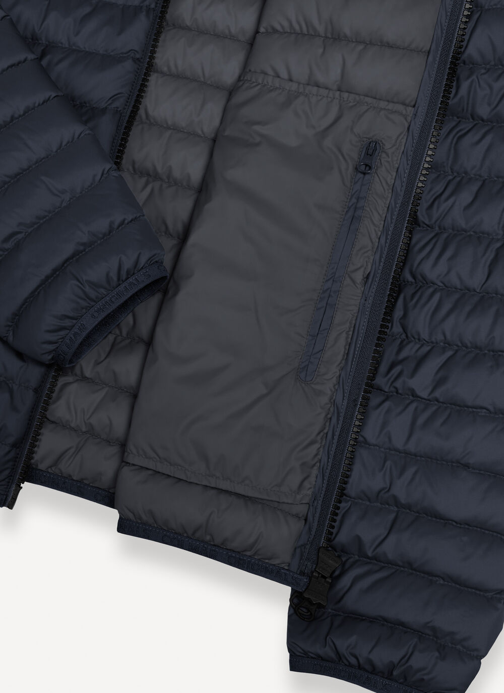 Autumn down jacket with hood image number 6