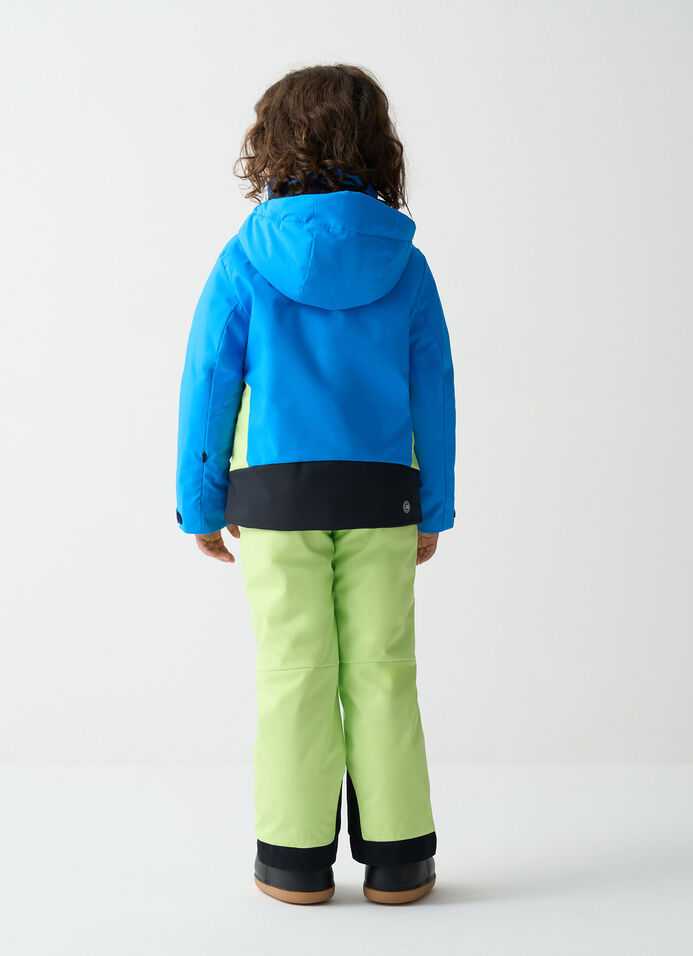 Boy's colour-block ski jacket image number 3