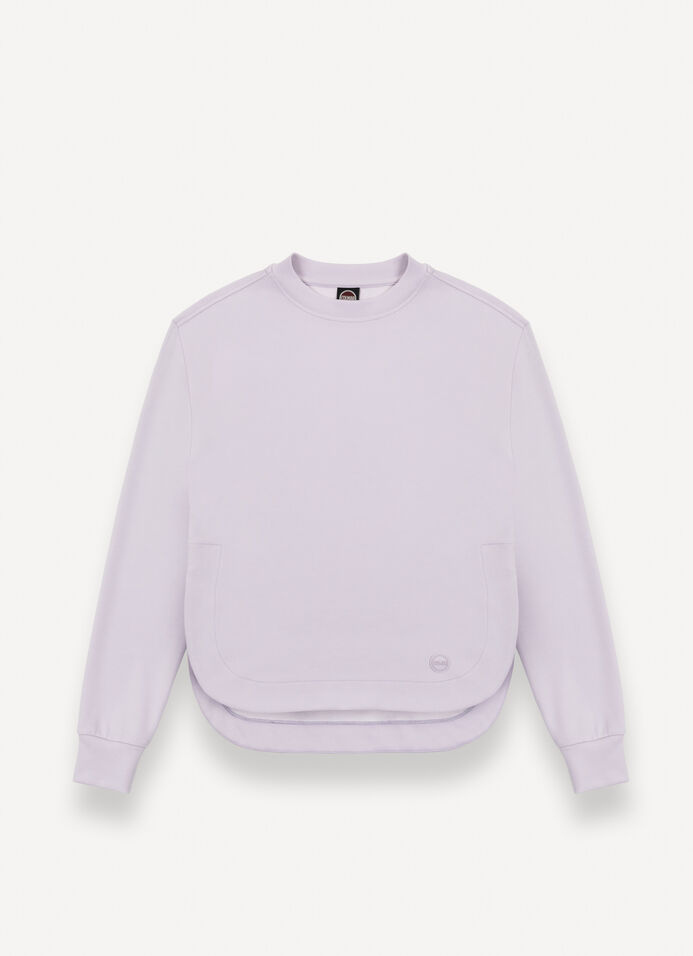 Sweatshirt with rounded hem image number 4