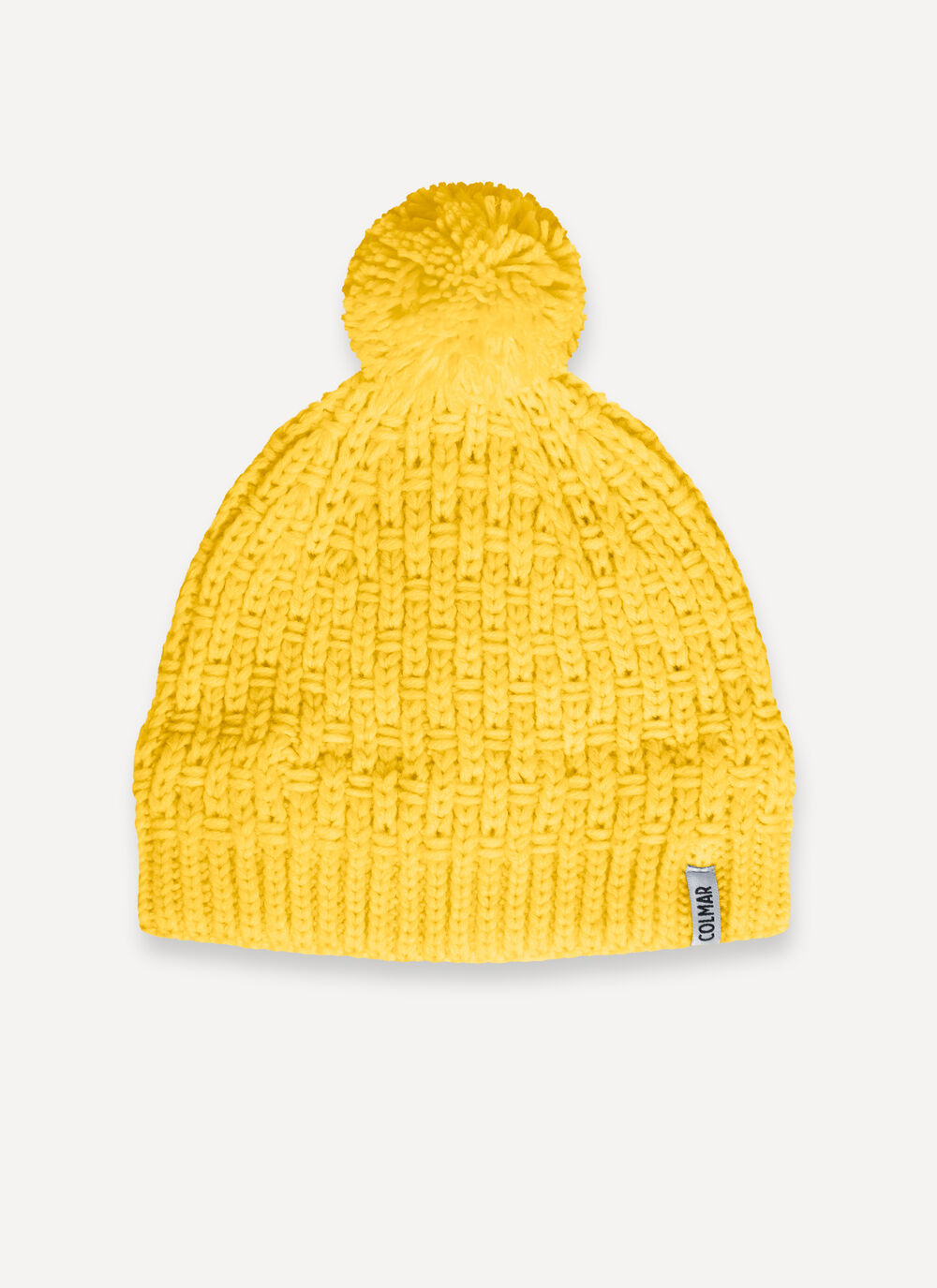 Gorro con pomp&oacute;n de punto para mujer image number 1