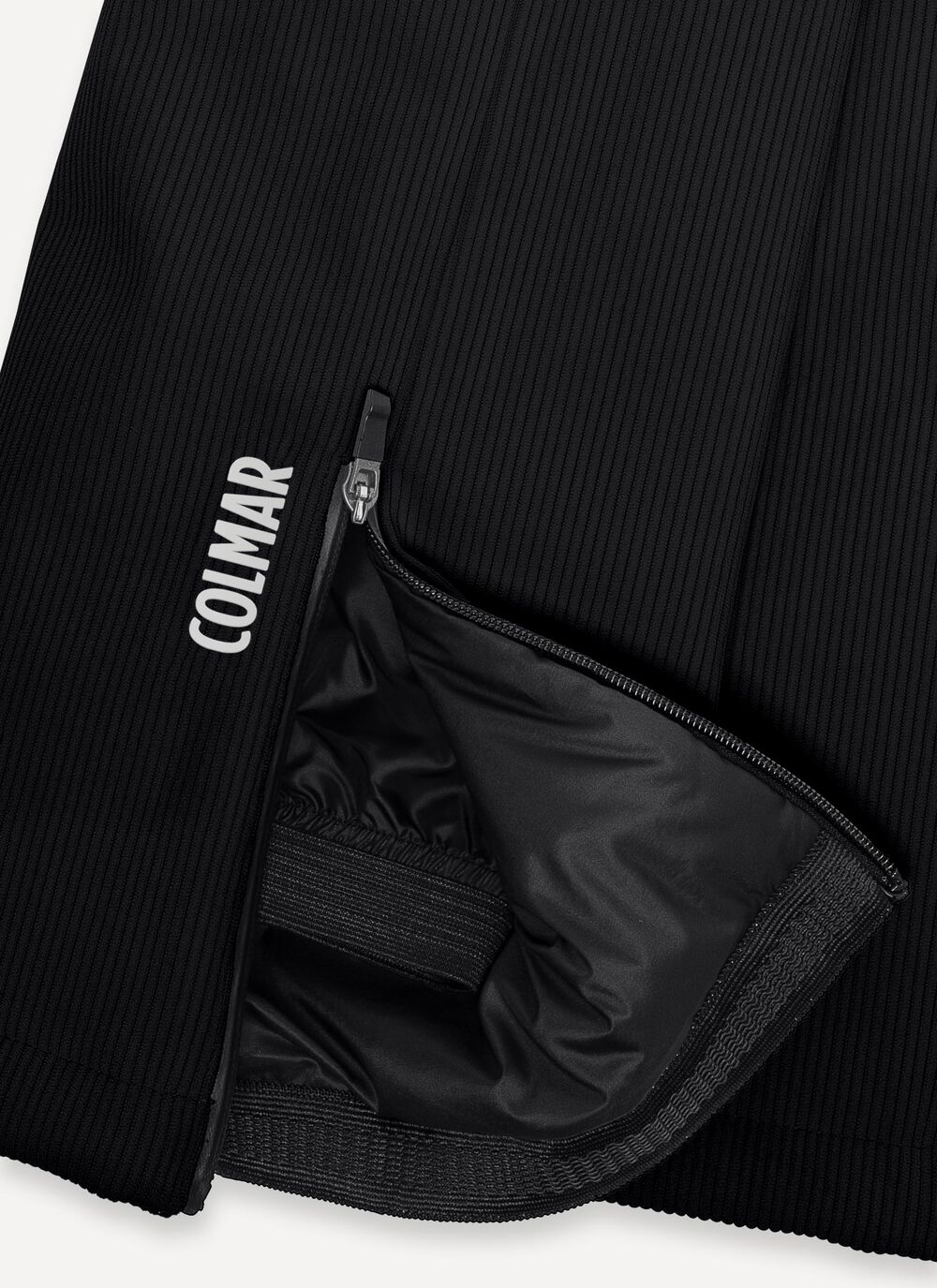 Padded corduroy ski pants image number 6