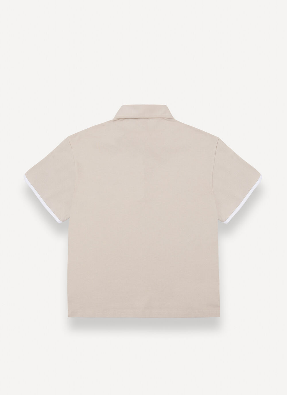 Polo-shirt with rounded sleeves image number 5