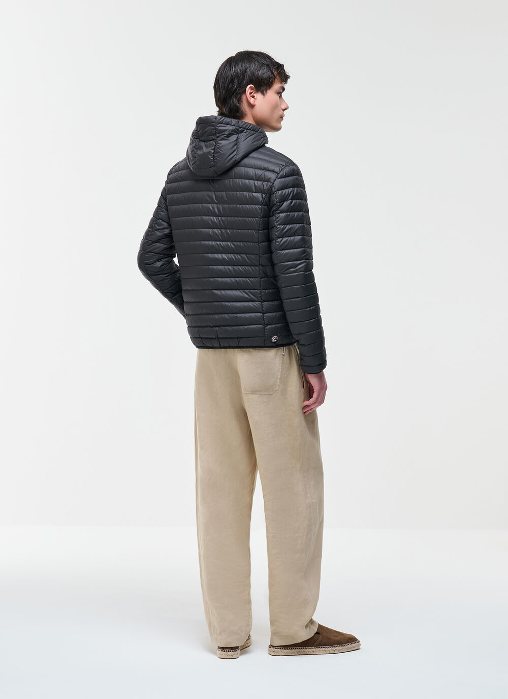 Light down jacket with hood image number 3