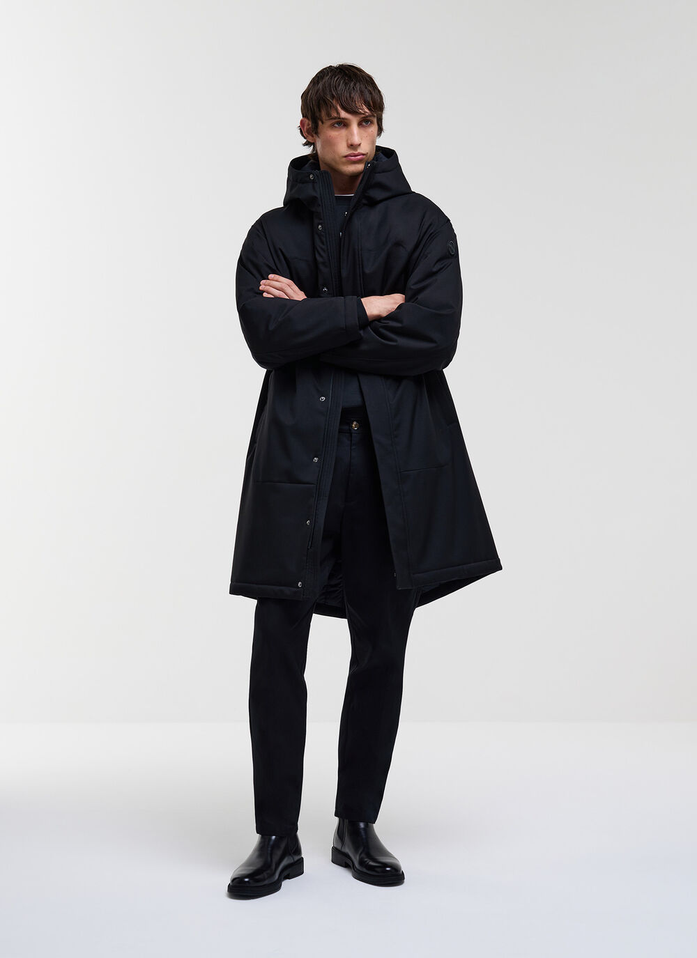 Padded parka with hood image number 0