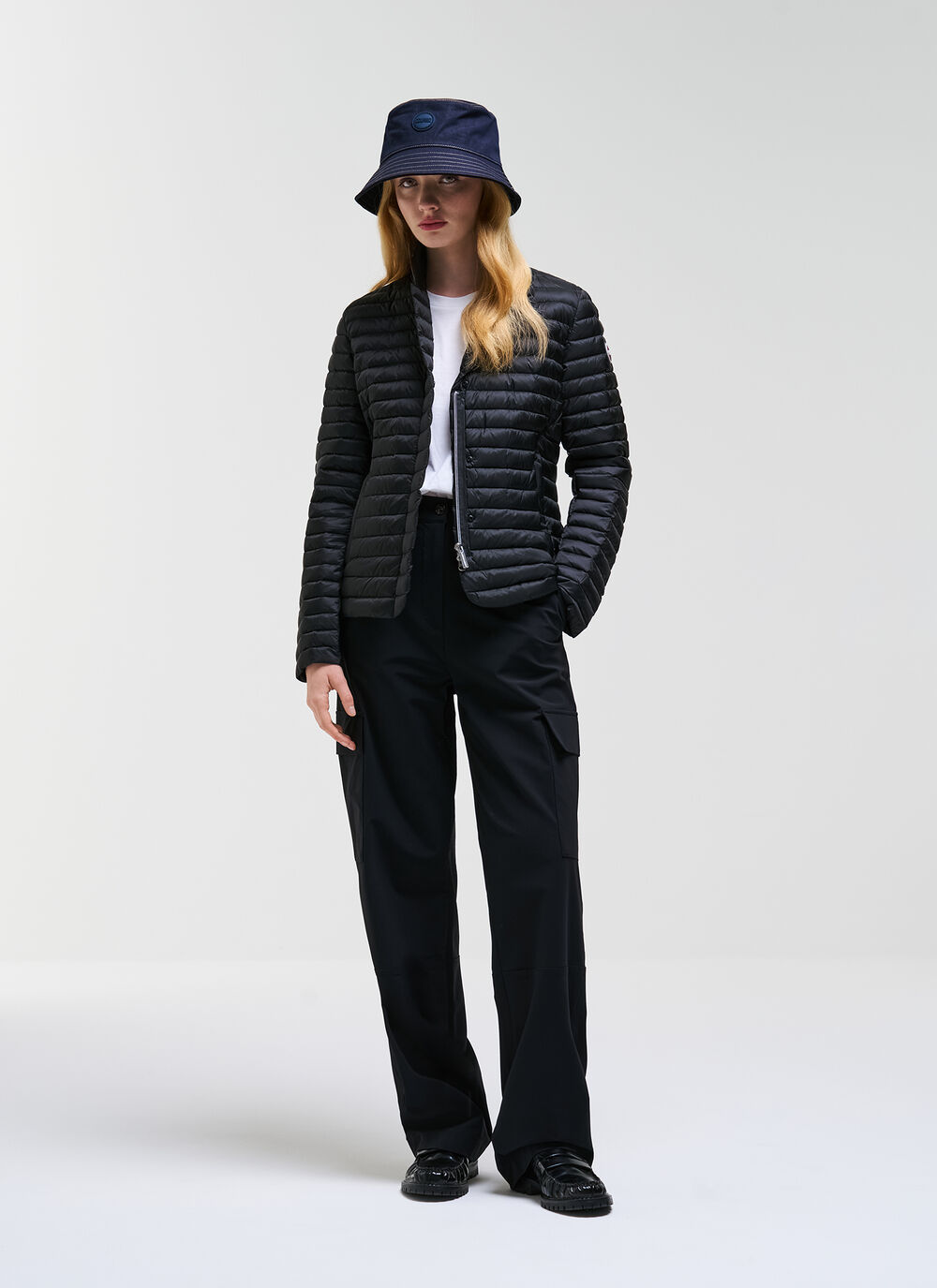 Lightweight down padded blazer image number 0