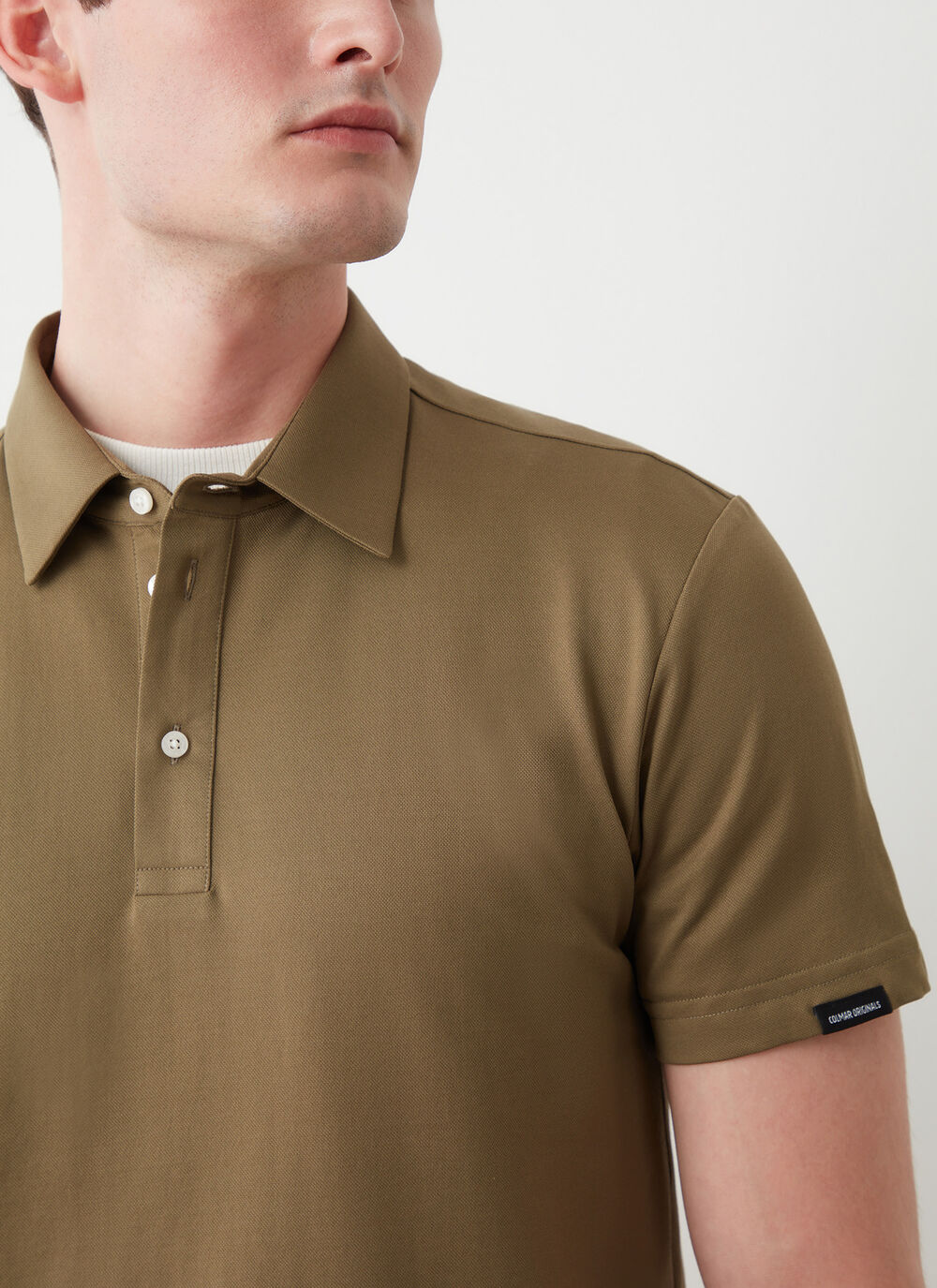 Stretch polo-shirt image number 1