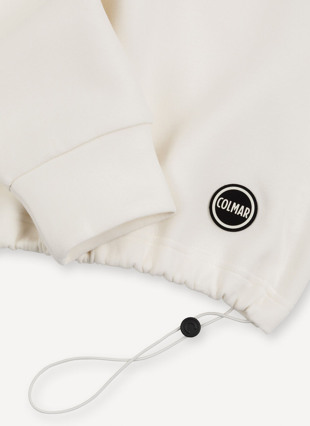 Cropped half-zip sweatshirt image number 6