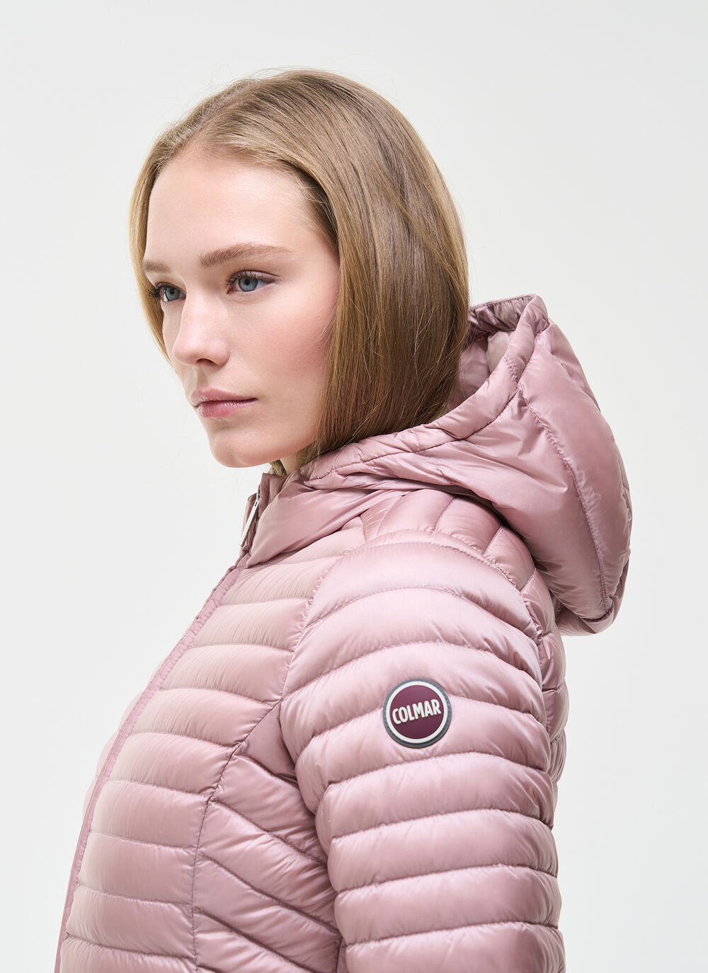 Light down jacket with hood image number 2