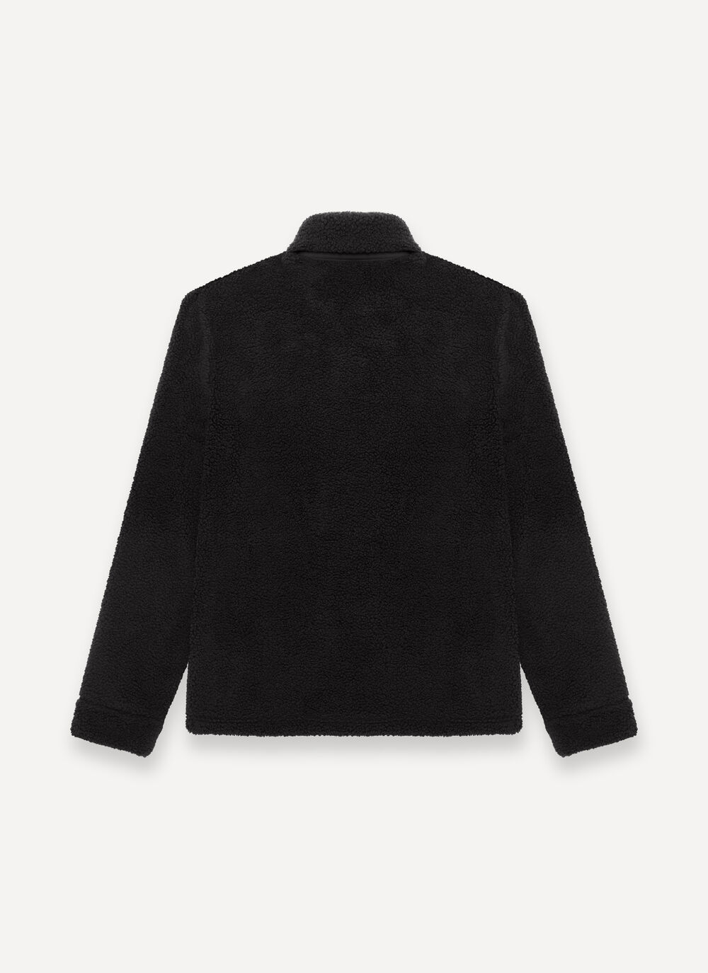 Unisex teddy-effect overshirt image number 5