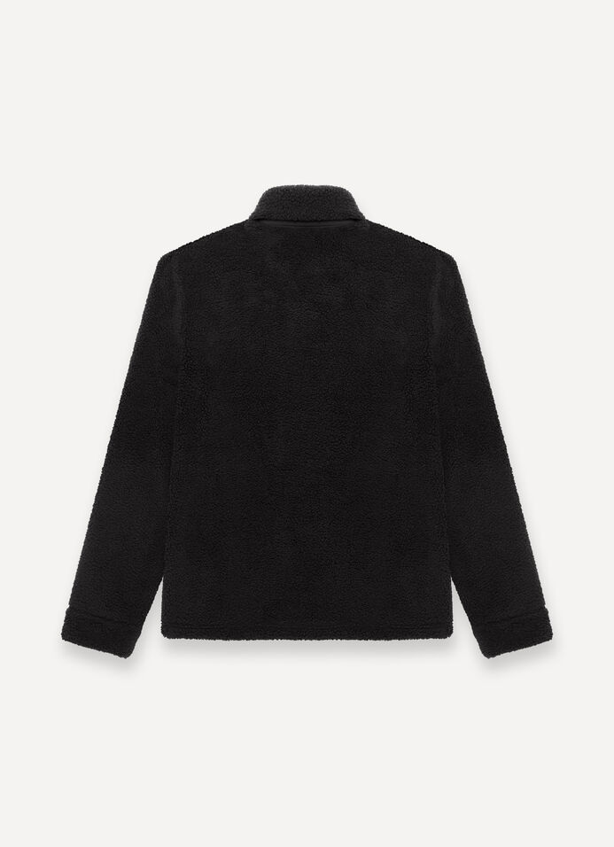 Unisex teddy-effect overshirt image number 5