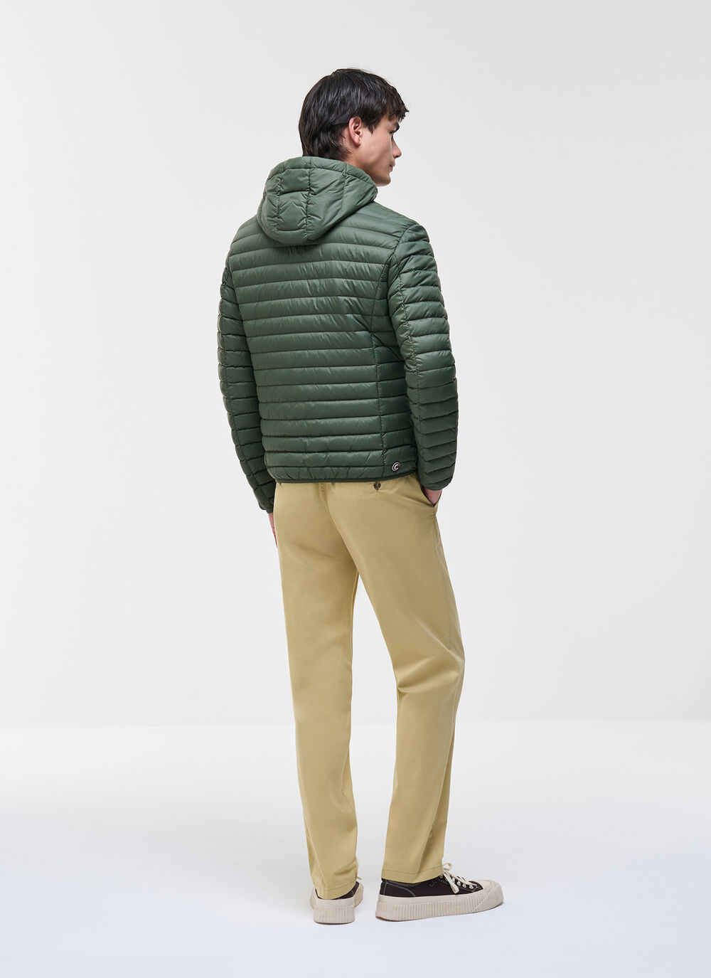 Light down jacket with hood image number 3