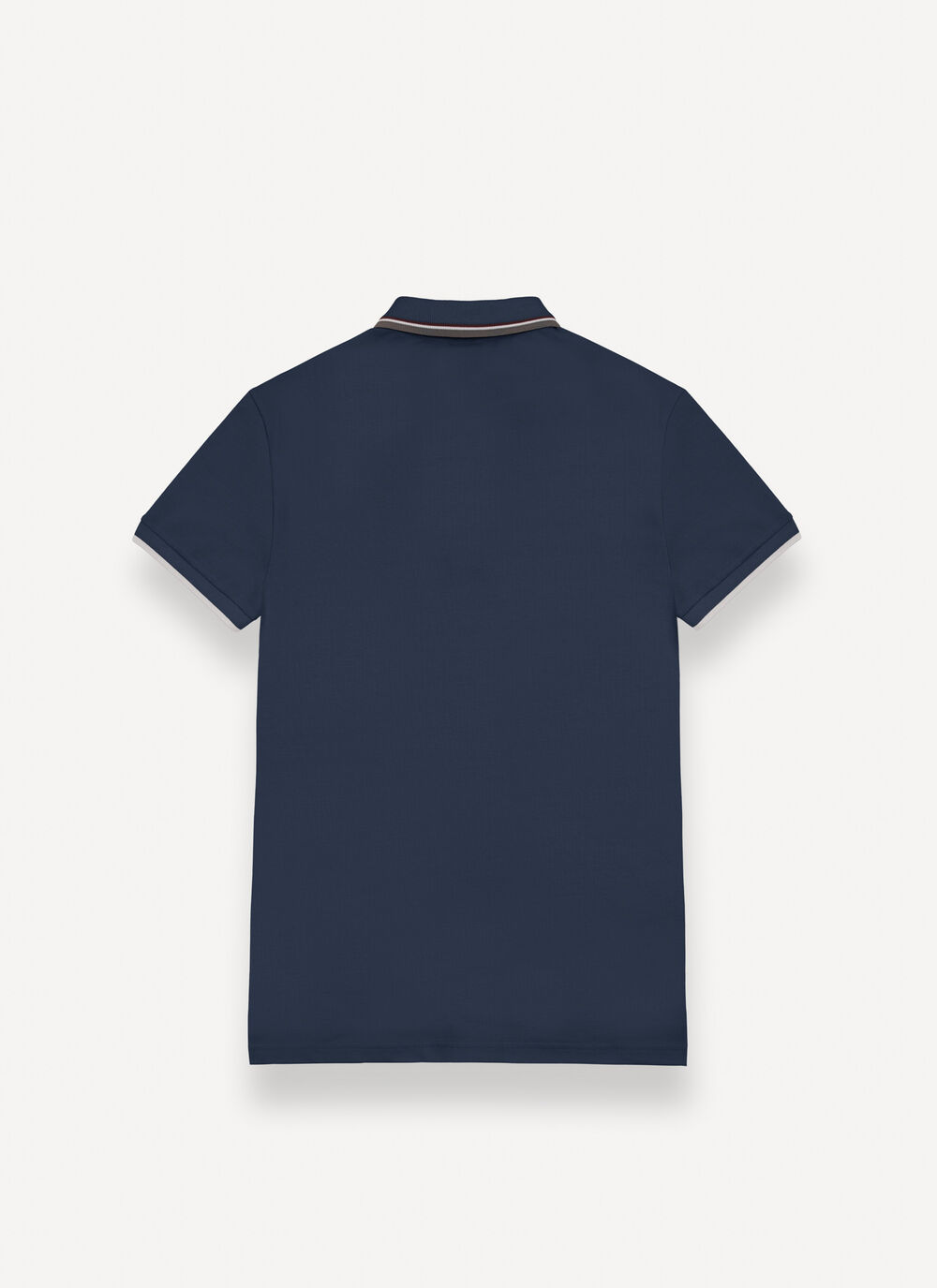 Tricolour stretch piqu&eacute; polo shirt image number 5