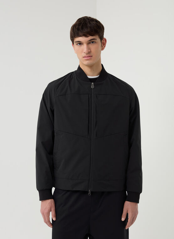Unlined bomber jacket