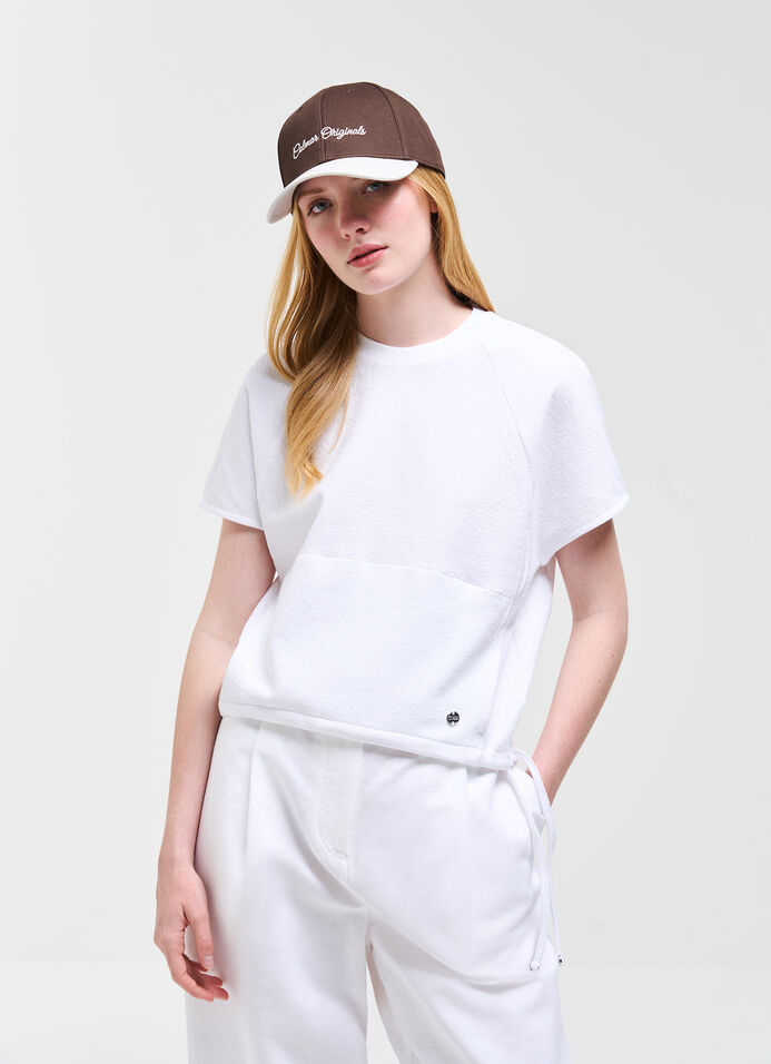 T-shirt en tissu jacquard