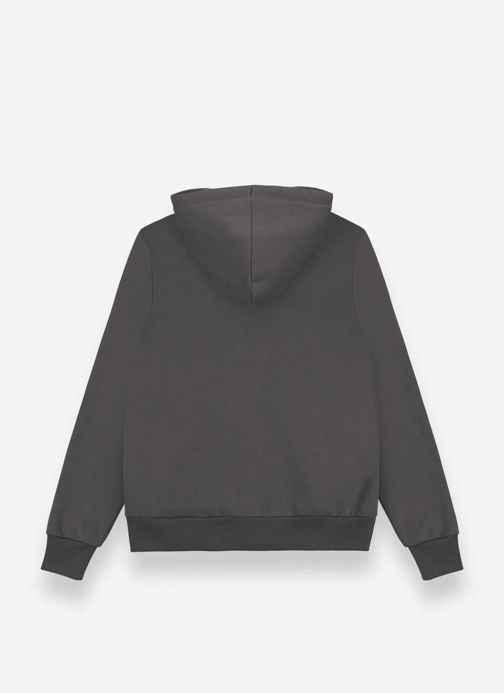 Full zip cotton sweatshirt image number 5