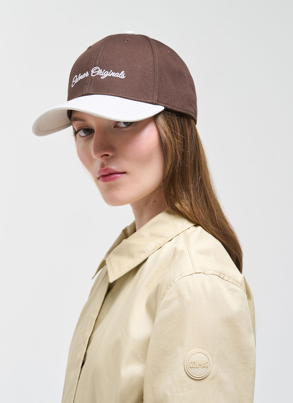 Long cotton jacket with belt  image number 2