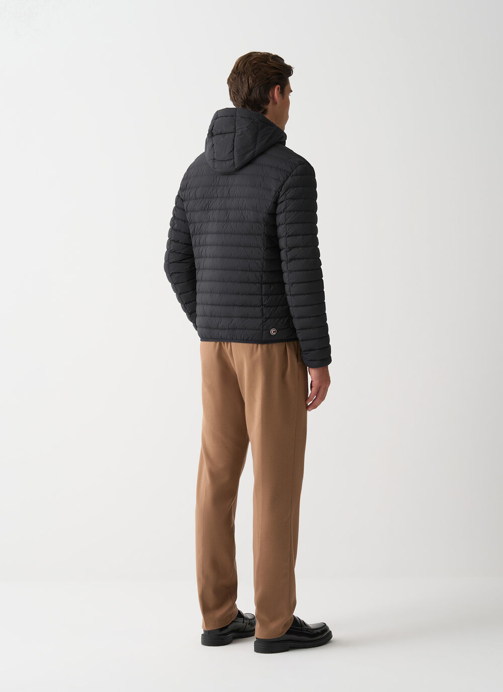 Light down jacket with hood image number 3