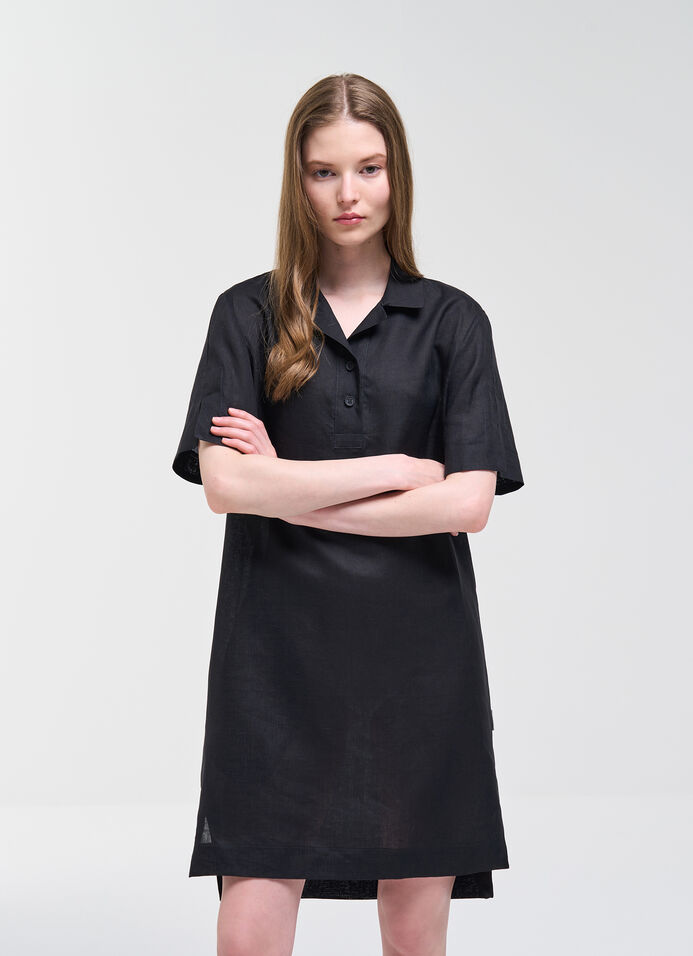 Linen Shirt Dress