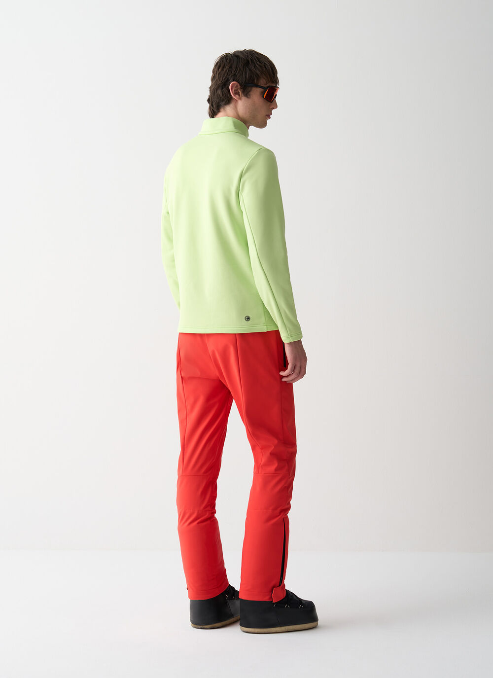 Half-zip stretch ski fleece image number 3