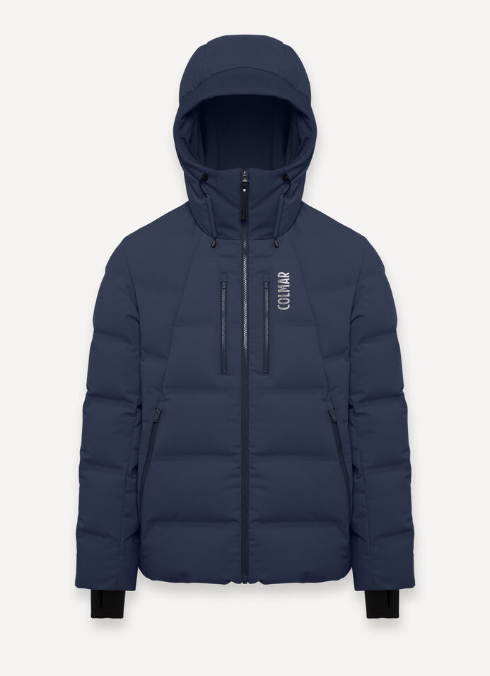 Frost padded ski jacket with seamless neck warmer image number 5