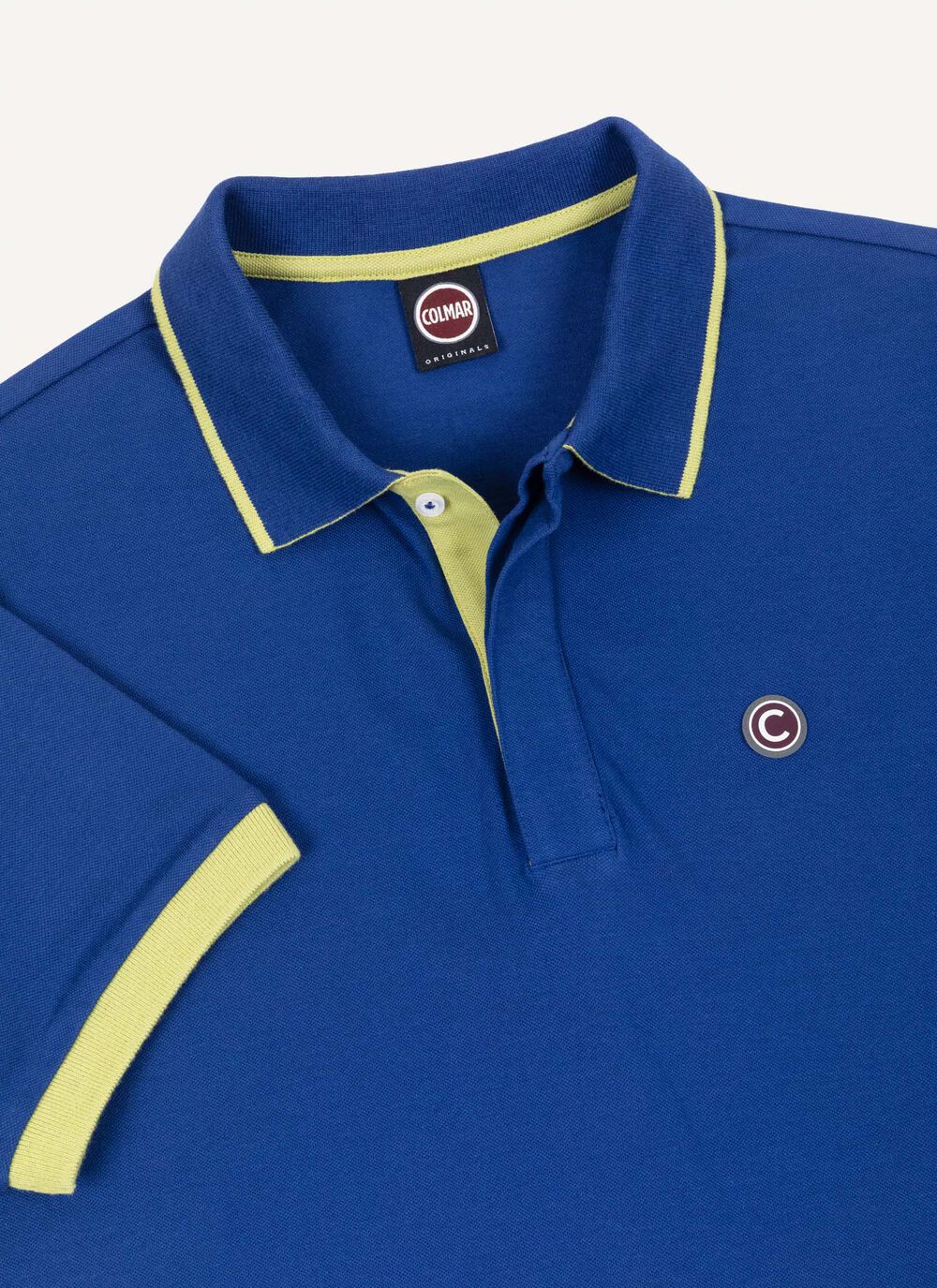 Stretch-Poloshirt mit farblich abgesetzten Details image number 6