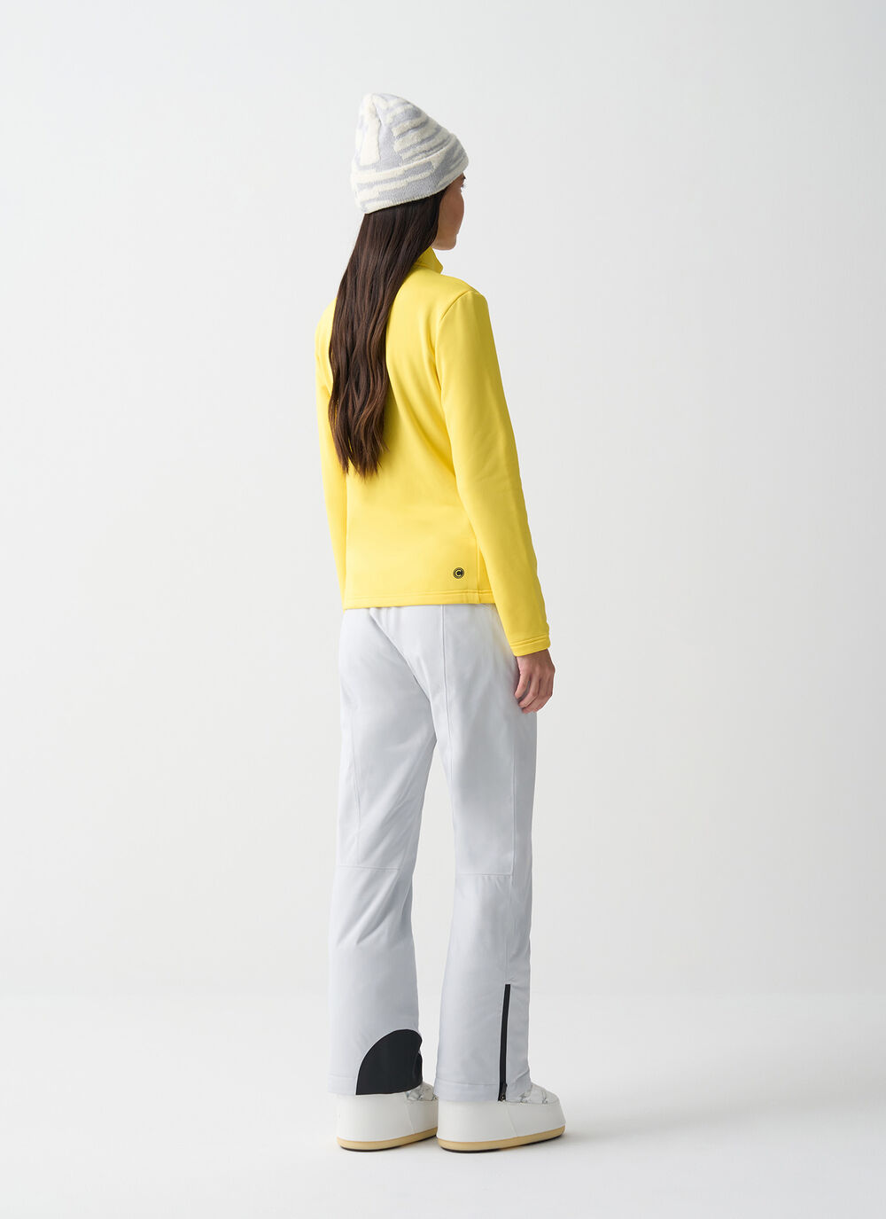 Ski-Fleeceshirt mit Stretch image number 3