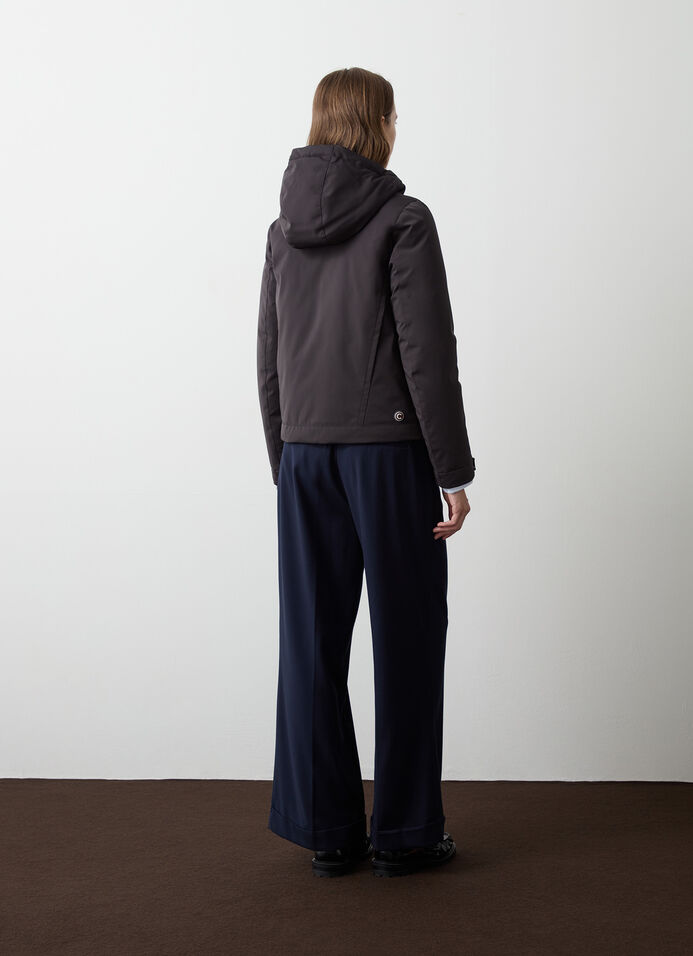 Waterproof fabric down jacket image number 3