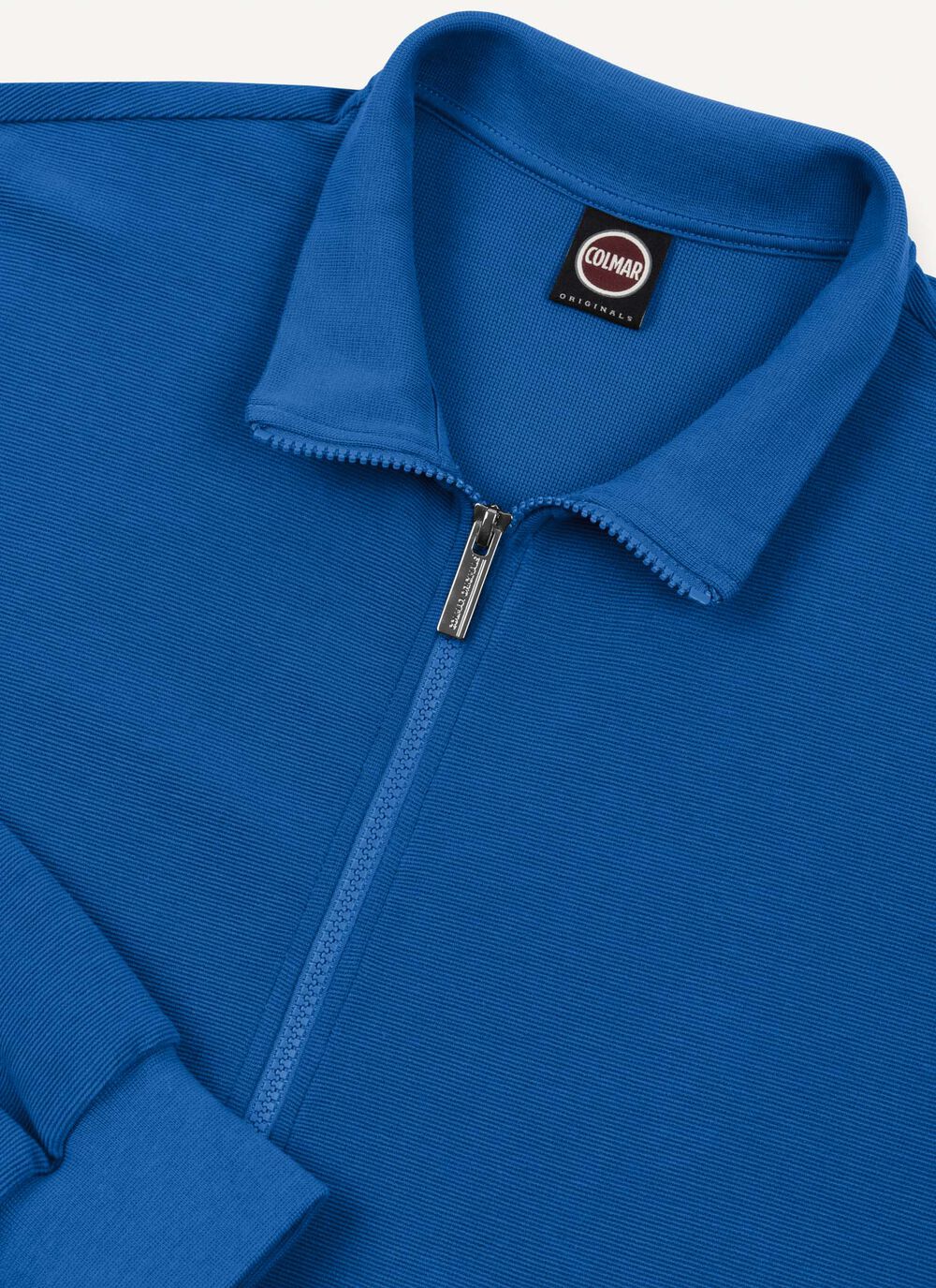 Full-zip ottoman sweatshirt image number 6