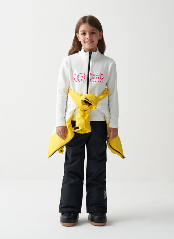Girl's branded ski fleece
