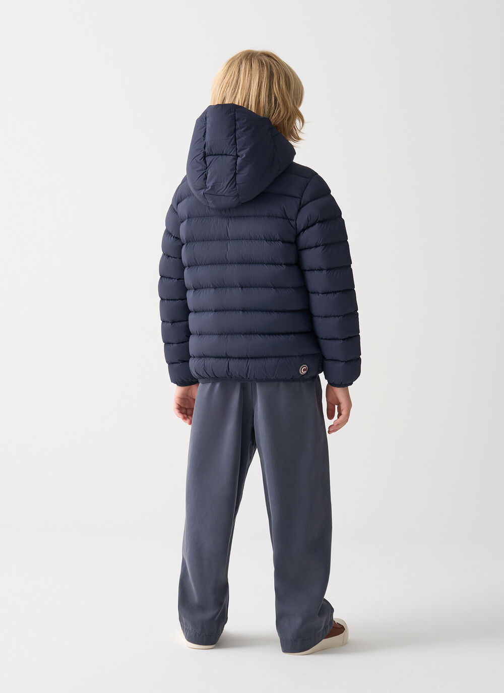 Hooded down jacket image number 3