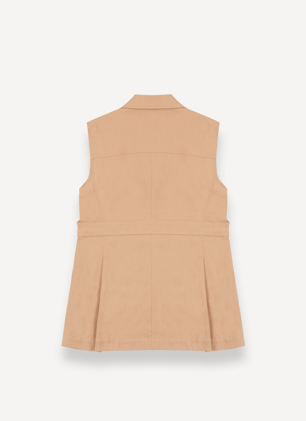 Linen shirt vest image number 5