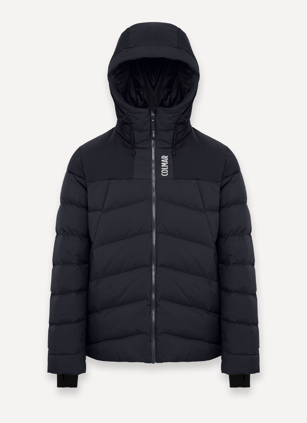 Ski gloves with stretch inserts image number 4