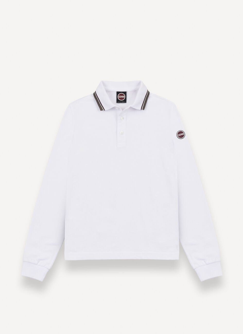 Tricolor Piqu&eacute; Polo Shirt image number 4